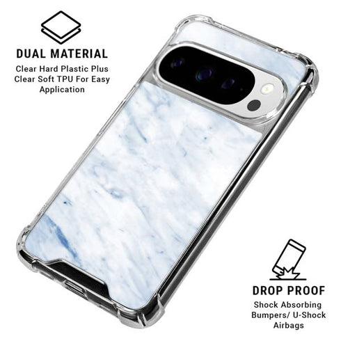 Blue Marble Google Pixel 10 Pro XL Clear Case